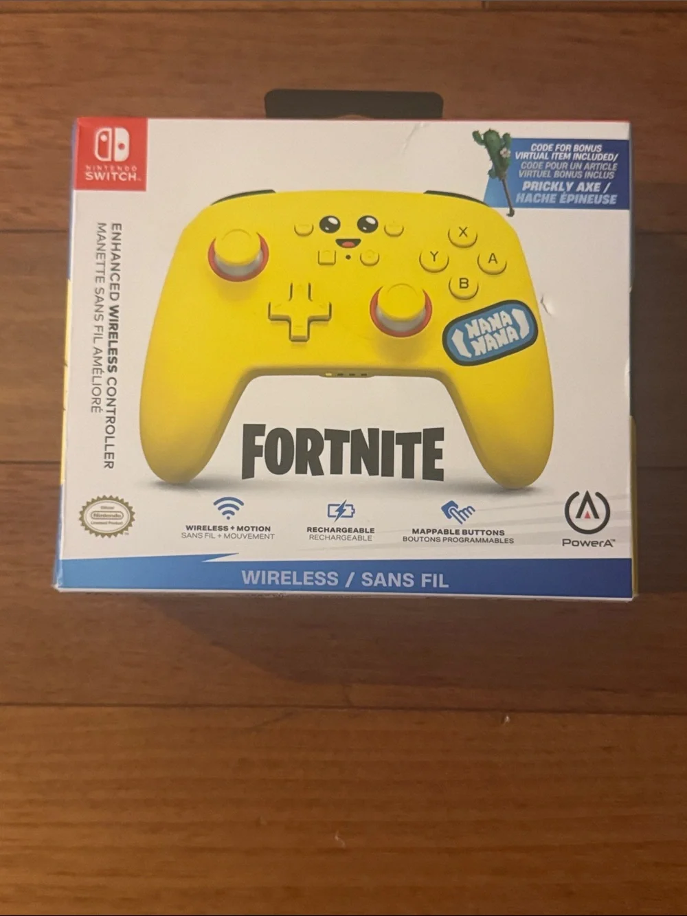 PowerA Fortnite Wireless Controller for Nintendo Switch - Bright Yellow